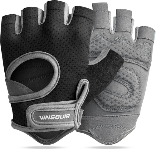 Workout Gloves for Men & Women, Padded & Full Palm Protection