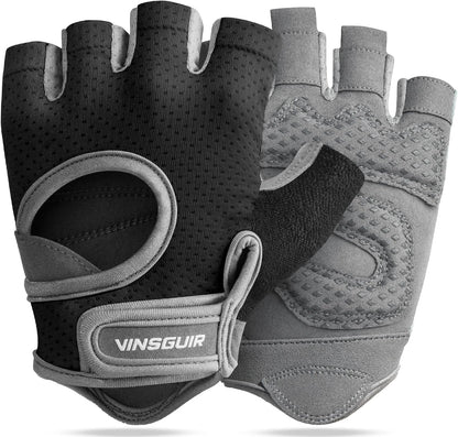 Workout Gloves for Men & Women, Padded & Full Palm Protection