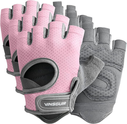 Workout Gloves for Men & Women, Padded & Full Palm Protection
